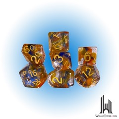 SET OF 7 DICE: COSMIC CLIFFS